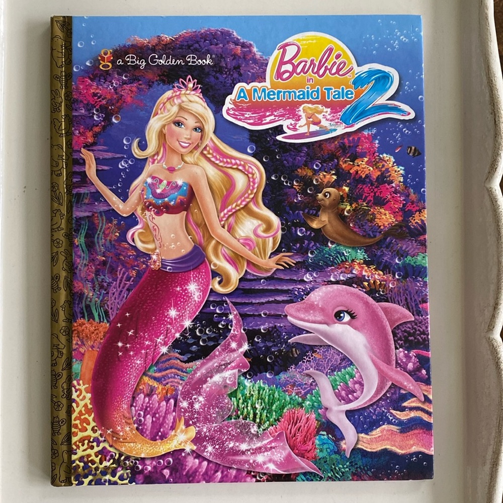Barbie Mermaid Tale a BIG Golden Book 2012
